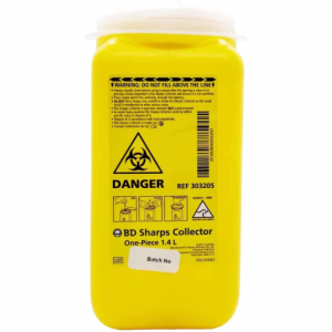 MS17  BD Sharps Collector (1.4 L One-Piece)